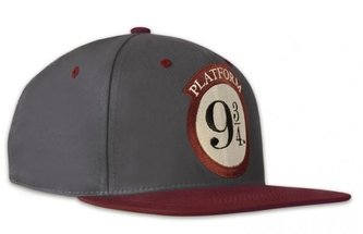 Dětská snapback čepice - kšiltovka Harry Potter: Nástupiště 9 3/4 - Platform 9 3/4 (nastavitelná)
