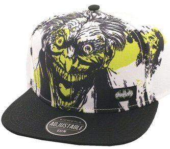 Kšiltovka - čepice snapback DC Comics|Batman: Joker (nastavitelná) bílá