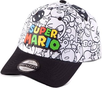 Kšiltovka Nintendo: Super Mario (nastavitelná)