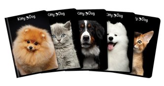 Zeszyt A5/32K kratka Kitty&Dog (10szt)