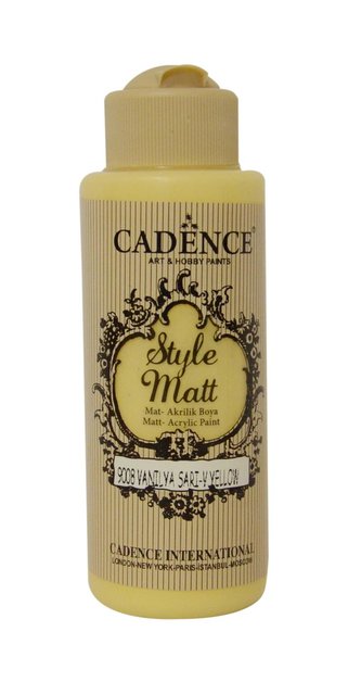Cadence Matná akrylová barva Style Matt 120 ml - vanilková