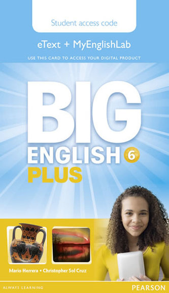 Big English Plus 6 Pupil´s eText and MyEnglishLab Access Card