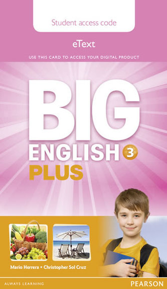 Big English Plus 3 Pupil´s eText Access Card