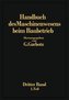 Handbuch des Maschinenwesens beim Baubetrieb