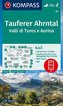 KOMPASS Wanderkarte Tauferer Ahrntal, Valle di Tures e Aurina 1:50 000