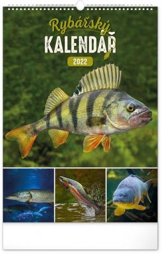 Kalendář 2022 nástěnný: Rybářský, 33 × 46 cm