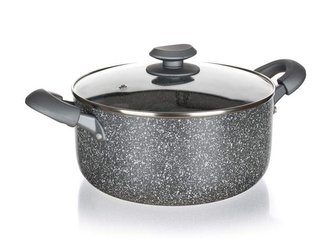 Hrnec BANQUET Granite 2,8l s poklicí
