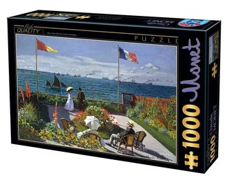 Puzzle 1000 Claude Monet, Taras w Sainte-Andresse