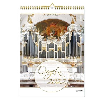 Orgeln 2022 Kalender mit CD