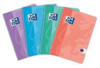 Zeszyt A5/16K linia Touch Pastel (10szt) OXFORD