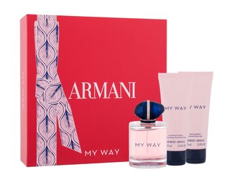 Giorgio Armani My Way parfémovaná voda 90 ml + sprchový gel 75 ml + tělové mléko 75 ml