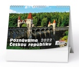 Poznáváme Českou republiku 2022 - stolní kalendář