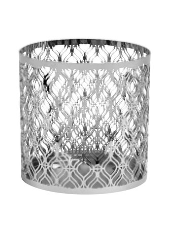 YANKEE CANDLE svícen Savoy Metal kovový na velkou nebo střední svíčku