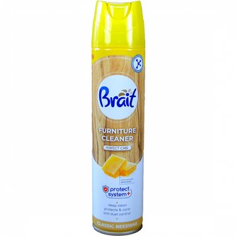 Brait leštěnka na nábytek Classic s včelím voskem 350 ml