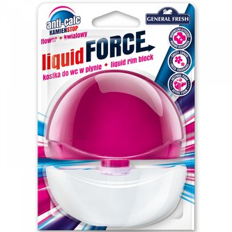 GF Liquid force tekutá WC kostka - osvěžovač vůně květin 55 ml
