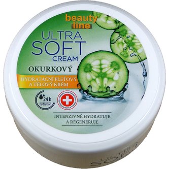 Krém beauty line pleťový a tělový Okurka 200 ml