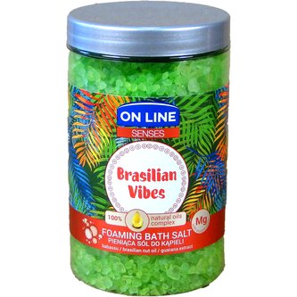 On line sůl do koupele Brasilian Vibes 480 g