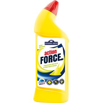 Force čistící gel na WC - citrónová vůně 1 L