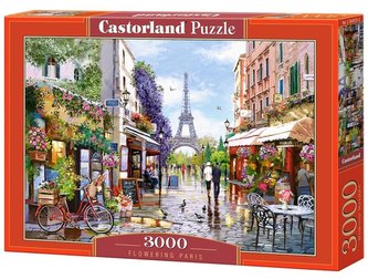 Puzzle 3000 Fowering Paris CASTOR Puzzle 3000 Fowering Paris CASTOR