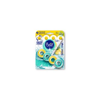 Brait kostka do WC RINGO s vůní citronu 40 g