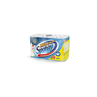 Almusso toaletní papír Spongy 2 vrstvý 24 ks