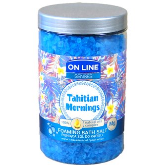 On line sůl do koupele Tahitian Mornings 480 g