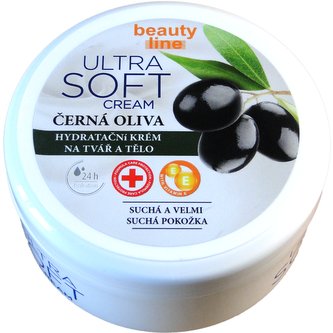 Krém beauty line pleťový a tělový Černá oliva 200 ml