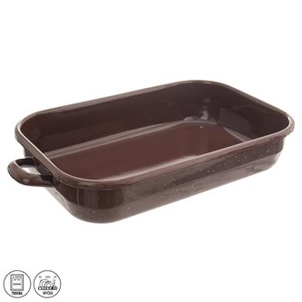 Pekáč BROWN hluboký37,5x24 cm