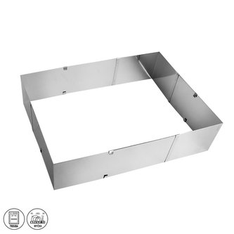 Forma na pečení dort posuvná