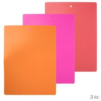 Krájecí podložka 38x28 cm 3 ks