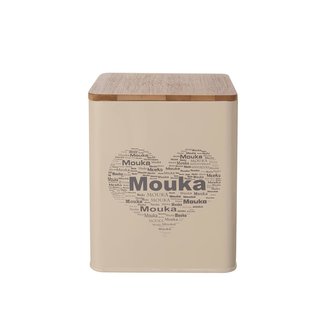 Dóza MOUKA SRDCE 11,5x11,5x14 cm