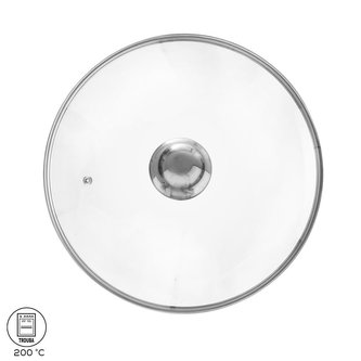 Skleněná poklice pr. 26 cm