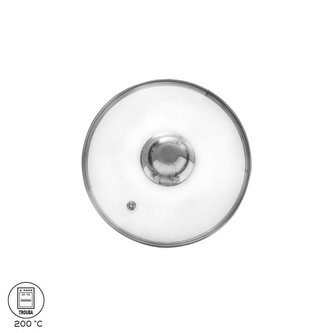 Skleněná poklice pr. 14 cm