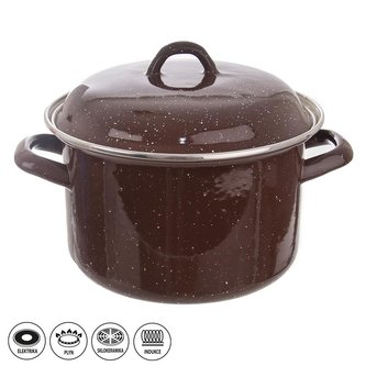 Kastrol BROWN Lem s poklicí 3,2 l