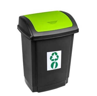 Odpadkový koš SWING 25L zelený