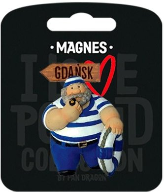 Magnes I love Poland Gdańsk ILP-MAG-E-GD-20