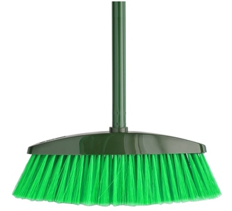 Smeták STYLE 32cm+tyč 120cm zelený