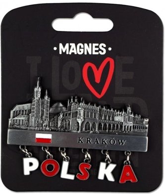 Magnes I love Poland Kraków ILP-MAG-E-KRA-23