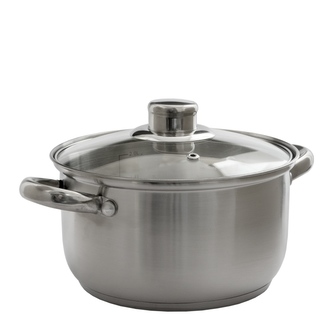 Nerezový hrnec 20cm 3,6l s víkem