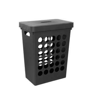 Koš na prádlo SPRINGFIELD černý 39x26x50cm