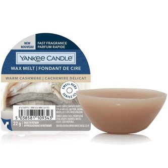 YANKEE CANDLE Warm Cashmere vonný vosk 22g