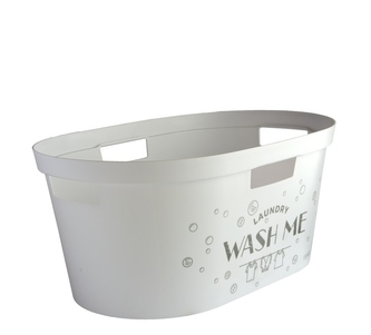 Koš na čisté prádlo INFINITY WASH ME 40L 59x38x27cm