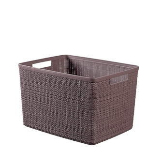 Košík JUTE L 36x23x28cm hnědá