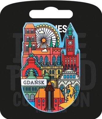 Magnes I love Poland Gdańsk ILP-MAG-C-GD-10