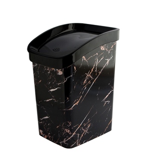 Odpad koš CLICK BIN 12l mramor černý