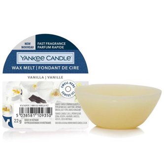 YANKEE CANDLE Vanilla vonný vosk 22g