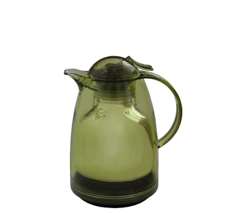 Termodžbán 1l 24x15cm zelený akryl,odkláp.víko