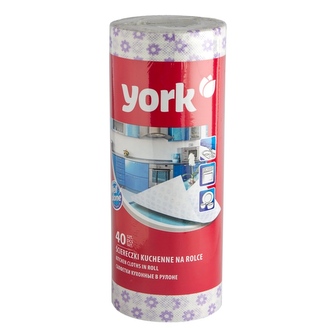 Kuchyňská utěrka YORK v roli 40ks 25x40cm