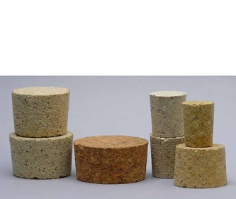 Zátka korková 20ks 1lt 27x21/18