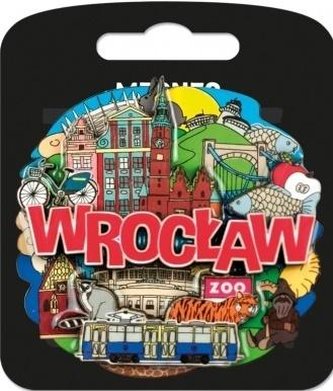 Magnes I love Poland Wrocław ILP-MAG-C-WR-01